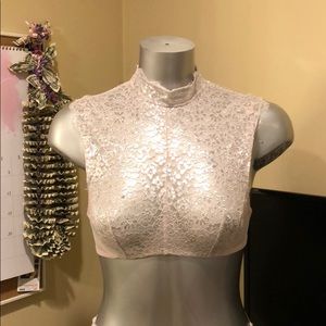 Victoria’s Secret Dream Angels Lace High Neck Bra